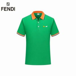 Picture of Fendi Polo Shirt Short _SKUFendiM-3XL25tn2420216